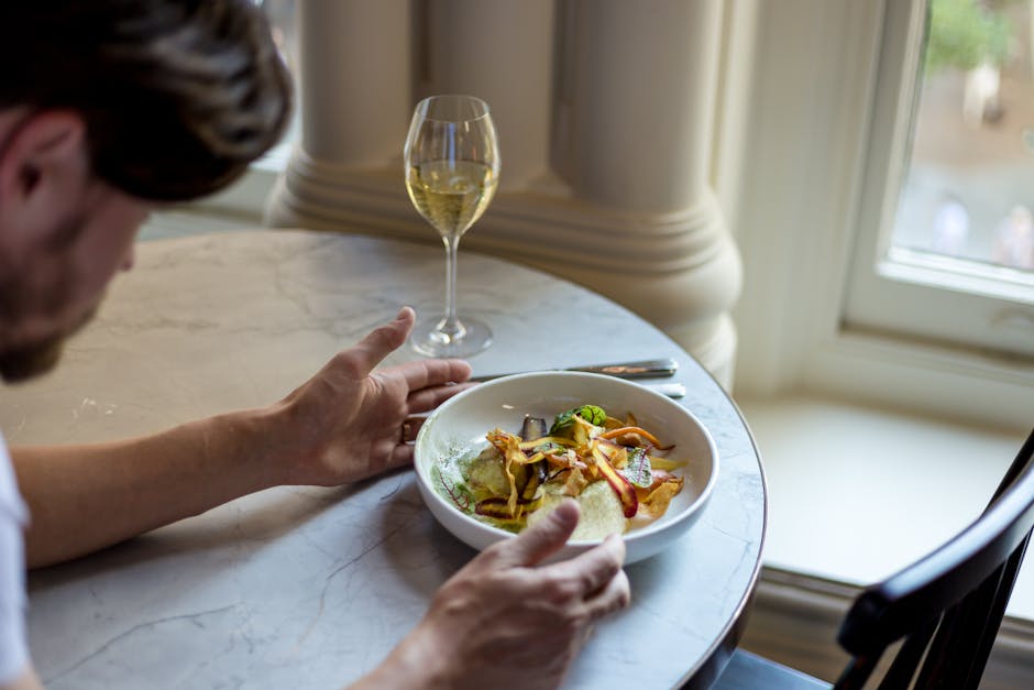 Fine dining Venetian restaurant interior