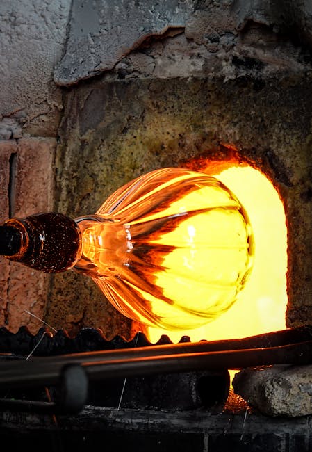 Murano glassblowing workshop evening