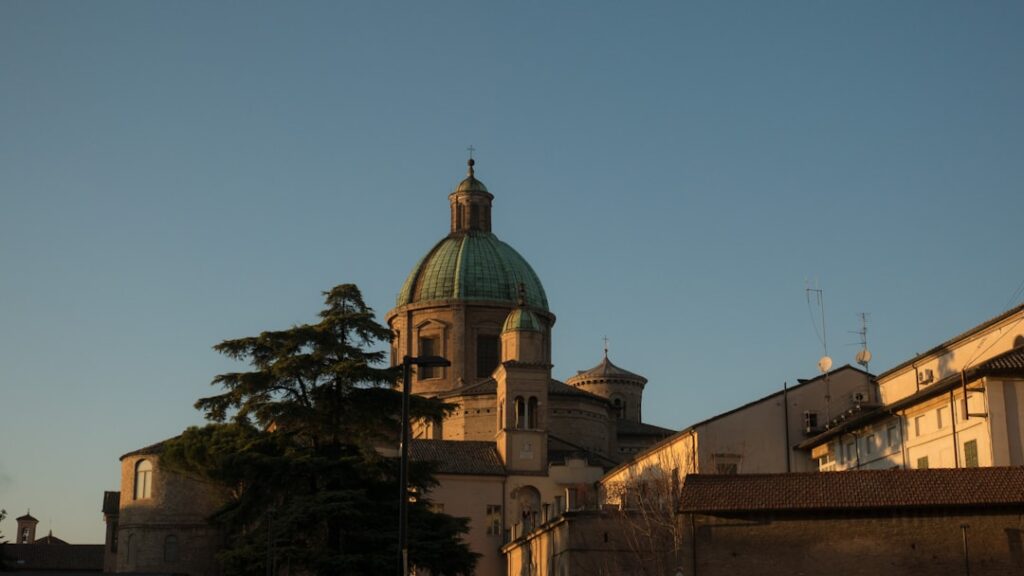 St Mark's Basilica façade morning sunlight