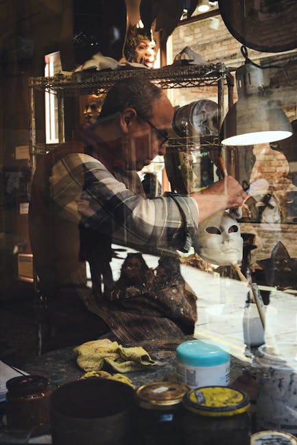 Venice glass beads artisan workshop Dorsoduro