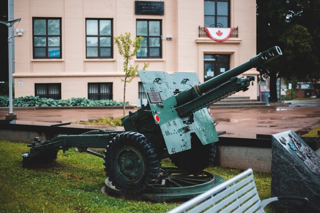 Military museum artillery Belém exterior day